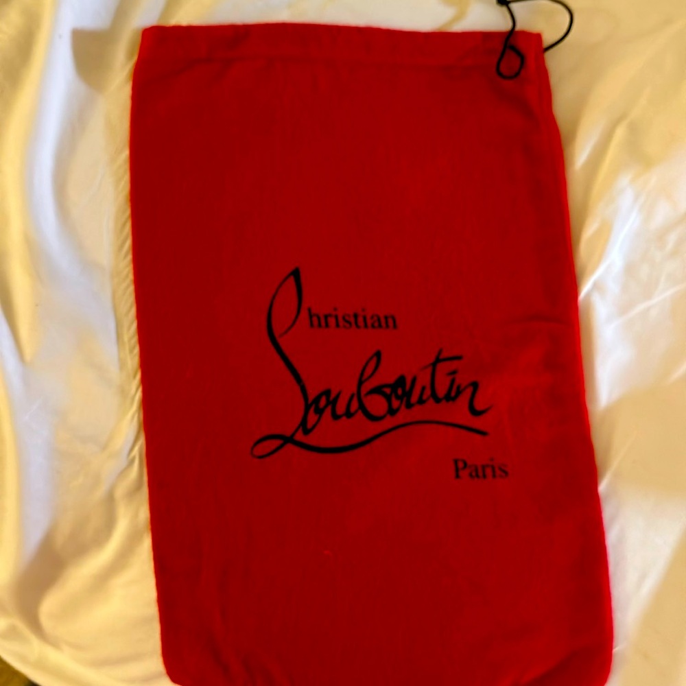 Christian louboutin dust bag